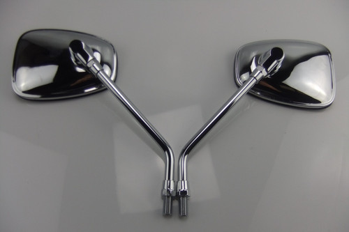Chrome mirrors for suzuki - 2x,