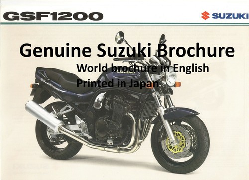 Suzuki gsf1200 gsf1200v 1200 - gsf1200,