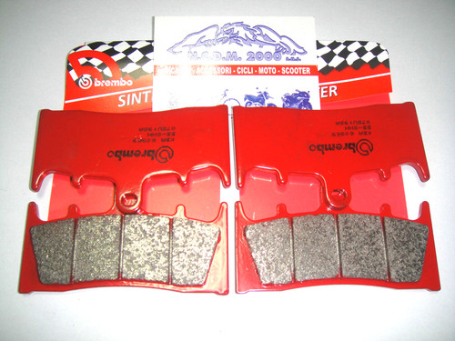 Front brake pads brembo - brake, sa