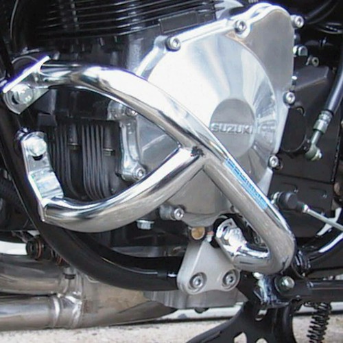 Crash bar protection chrome - crash,