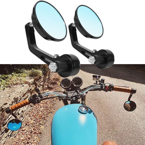 Round motorcycle rearview - 7/8",