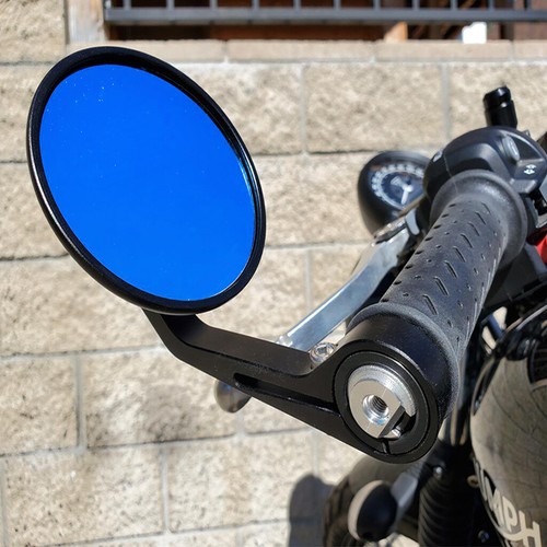 Round motorcycle handle - round,