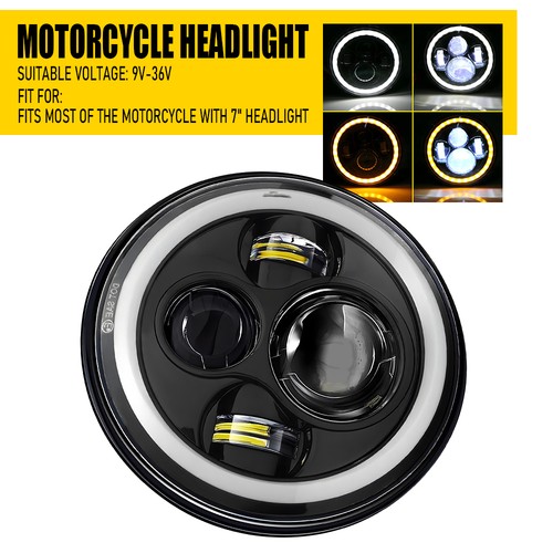 Inch led motorcycle - 7, "