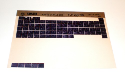 Microfiche spare parts catalog - microfiche,