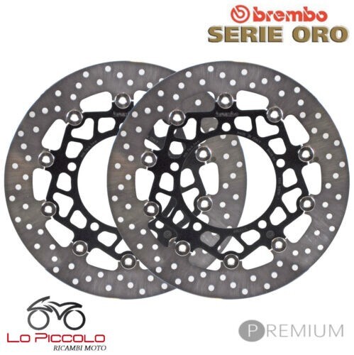 Pair front brake discs - brake,