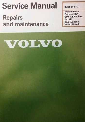 Volvo 240 service manual - volvo,
